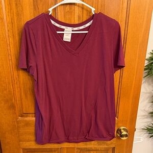PINK Victoria's Secret Short Sleeve V-Neck Tee